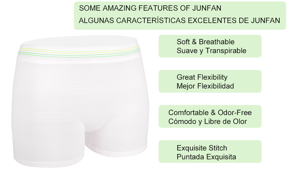 12 Pack Mesh Underwear Postpartum Must Have Hospital Provide Washable Breathable Undies for Delivery, Surgical,Traveling